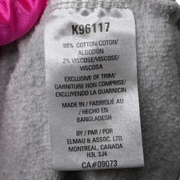 Kangol Men's Heritage Popover 1/4 Zip Grey Long Sleeve Sweatshirt Jumper Sz G/L - Picture 6 of 11